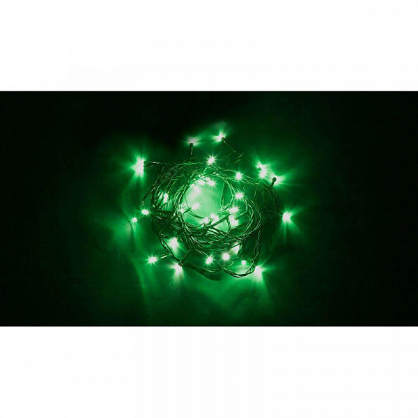 Изображение Светодиодная гирлянда Feron Линейная 230V зеленая с мерцанием CL03 32292