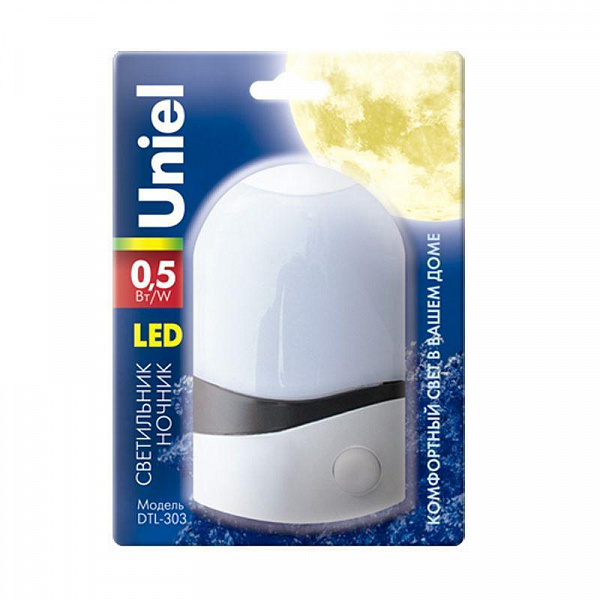 Изображение Настенный светодиодный светильник (02745) Uniel DTL-303-Селена/White/3LED/0,5W