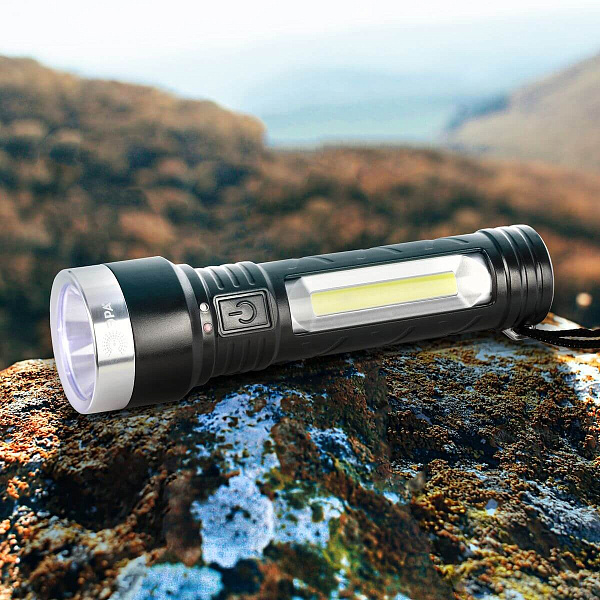 Изображение Ручной светодиодный аккумуляторный фонарь ЭРА UA-501 Б0052743