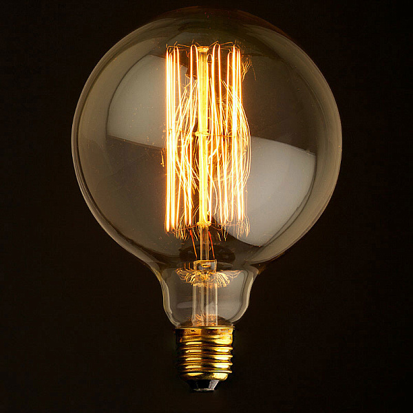 Изображение Лампа накаливания Loft IT E27 60W прозрачная G12560