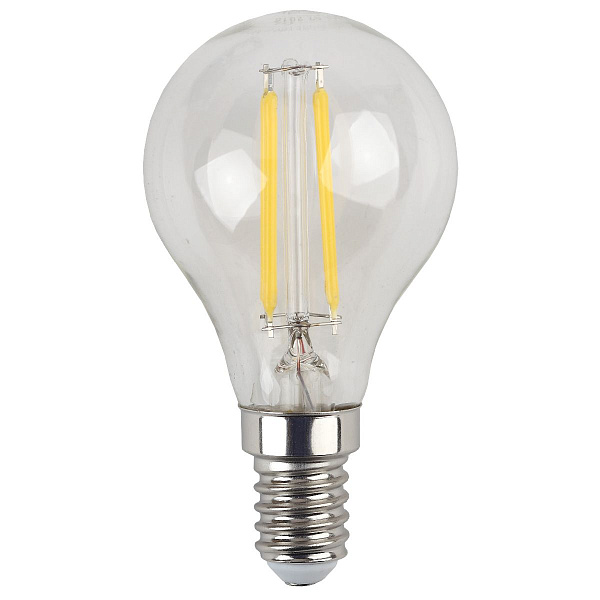 Изображение Лампа светодиодная Эра E14 5W 2700K F-LED P45-5W-827-E14 Б0043437