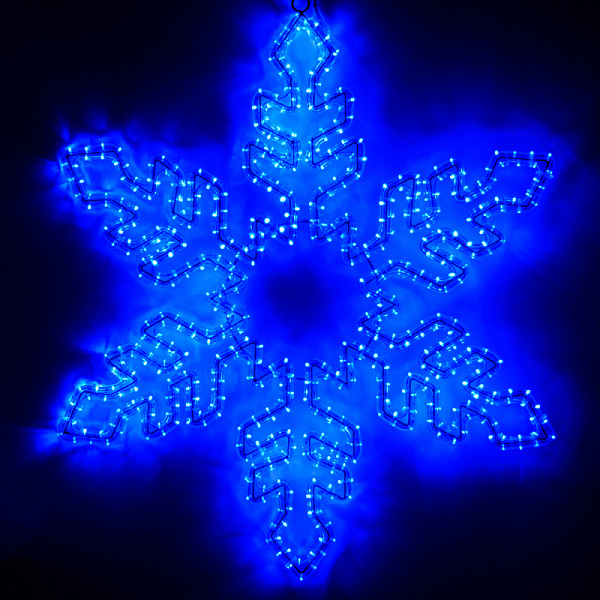 Изображение Фигура Arlight ARD-Snowflake-M1-940x940-648LED Blue 025304