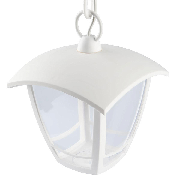 Изображение Уличный подвесной светильник ЭРА НСУ 07-40-001 «Марсель» белый Б0051203
